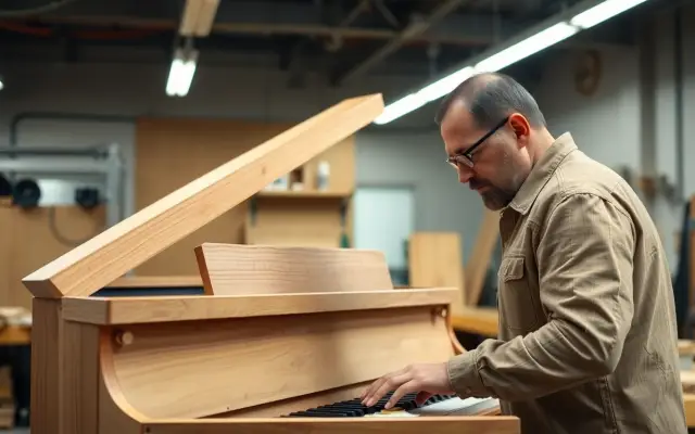 Lesmateriaal Reparatie kastbeschadigingen van piano en vleugel