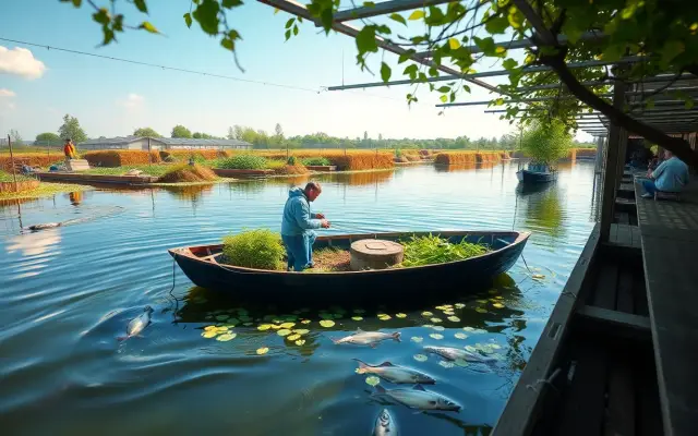 Lesmateriaal Werken in de aquacultuur