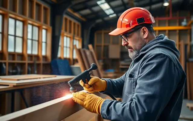 Lesmateriaal Industrieel spuiten timmerwerk