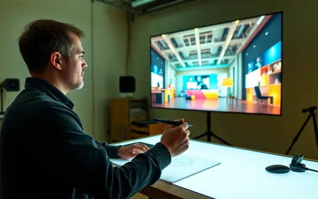 Lesmateriaal Toegepast ruimtelijk ontwerp van media-uitingen