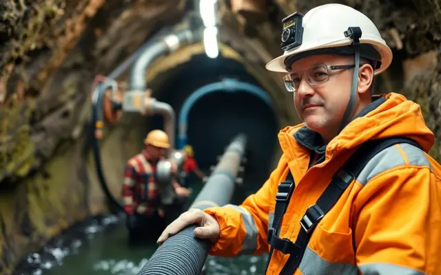 Lesmateriaal Aanleggen van watertransportleidingen