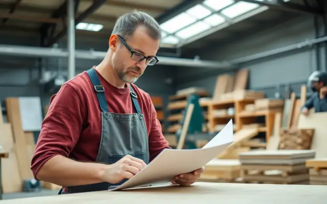 Lesmateriaal Voorbereiding werkvoorbereider industrieel produceren met hout