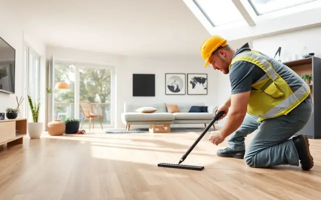 Lesmateriaal PVC-strokenvloeren leggen