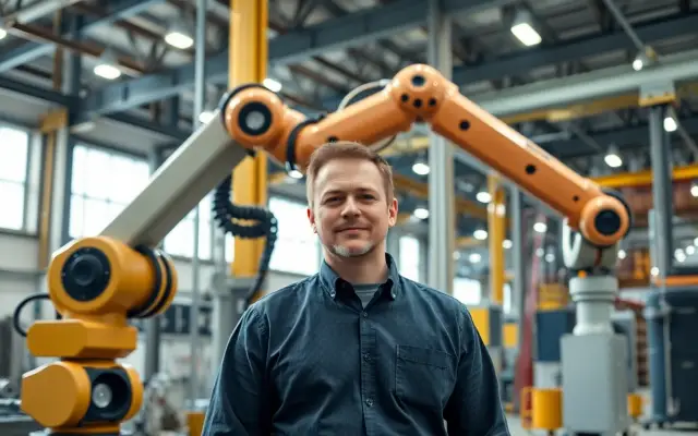 Lesmateriaal Werken met een industriële robot