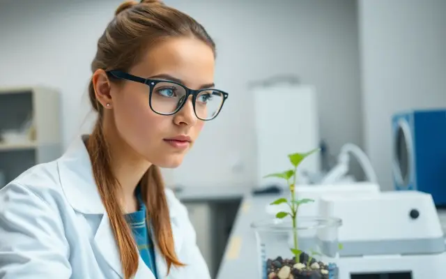 Lesmateriaal Plantkunde in het laboratorium