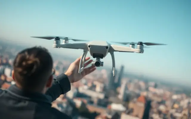 Lesmateriaal Drones toepassen in de beroepspraktijk