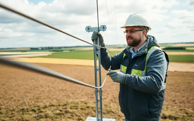 Lesmateriaal Hoogspanningskabels leggen