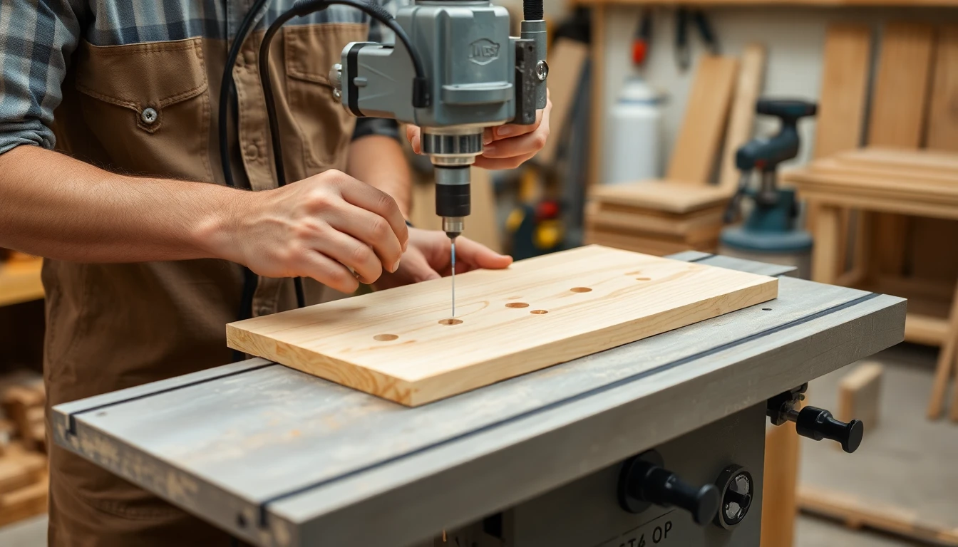 Lesmateriaal Gaten en inkrozingen maken met conventionele houtbewerkingsmachines
