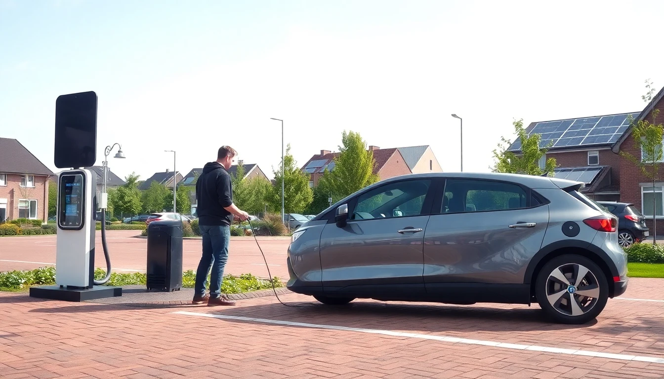 Lesmateriaal Laadpunten voor elektrische voertuigen